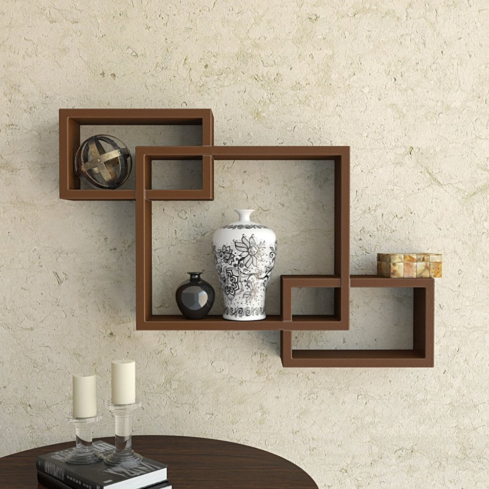Intersecting Wall Shelves